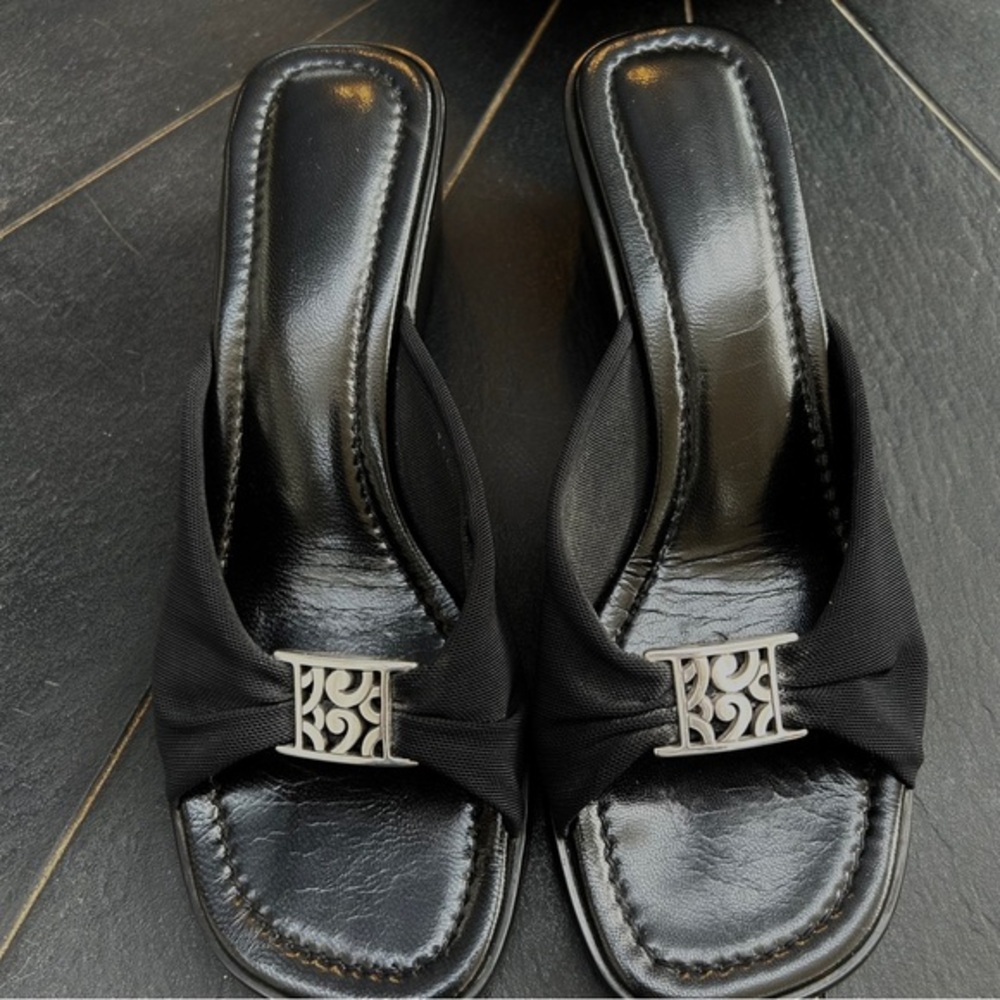 BRIGHTON “Isabelle” Wedge Open Toe  Sandals Size 9